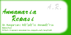 annamaria repasi business card